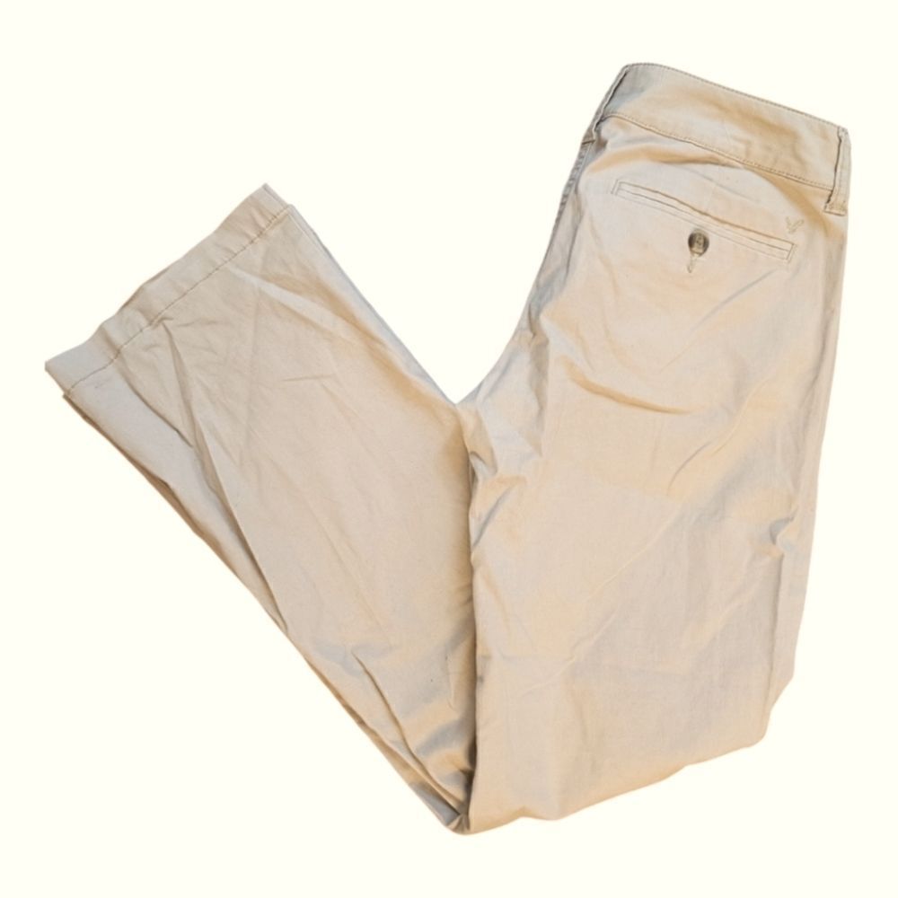 AEO khaki pants bootcut size 0 (short)